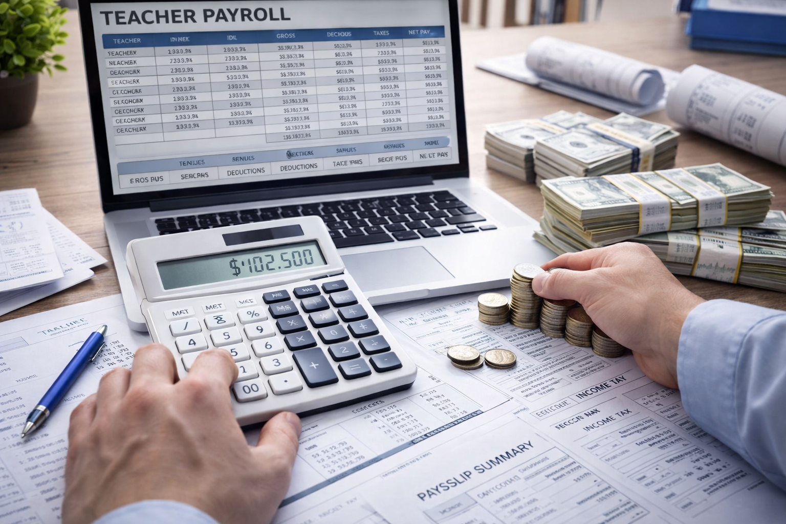 Strategic K-12 Salary Increment & Promotion Calculator Dashboard