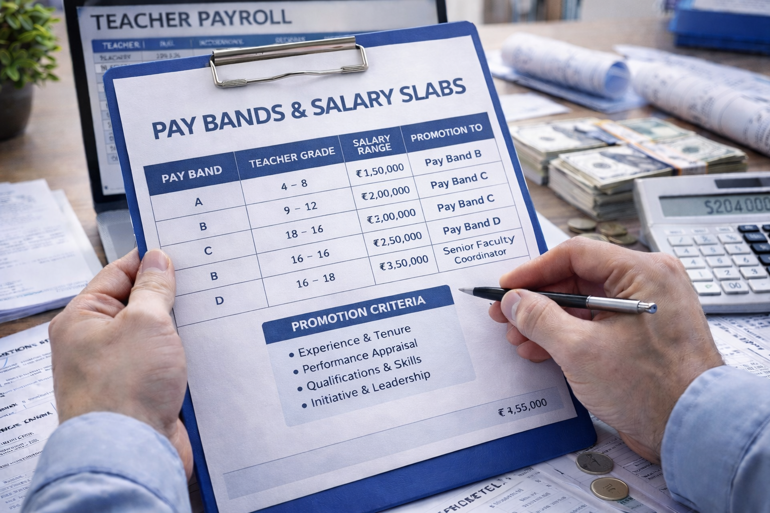 Professional Salary Architecture for Schools